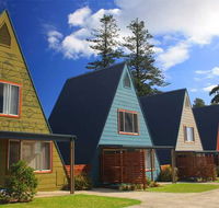 A-Frame Chalets  Mokutu - Accommodation Sunshine Coast