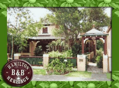 Hamilton Heritage Bed  Breakfast