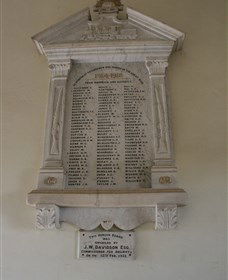 Warwick Railway Memorial Honour Board - Accommodation Sunshine Coast 0