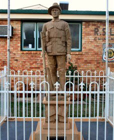 Soldier Statue Memorial, Chinchilla - Accommodation Sunshine Coast 0