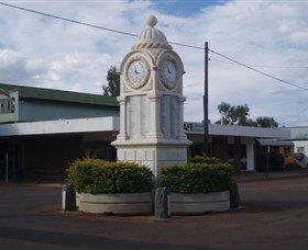 Barcaldine War Memorial Clock - Accommodation Sunshine Coast 0