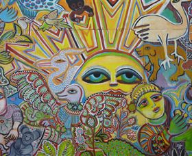 The Painting Of Life By Mirka Mora - Accommodation Sunshine Coast 0