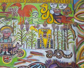 The Painting Of Life By Mirka Mora - Accommodation Sunshine Coast 2