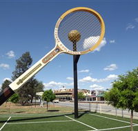 Barellans Big Tennis Racquet - Accommodation Sunshine Coast