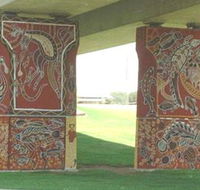 Cowra Bridge Pylons - Accommodation Sunshine Coast