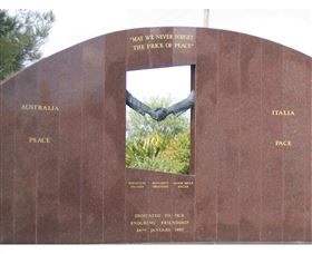 Cowra Italy Friendship Monument - Accommodation Sunshine Coast 0