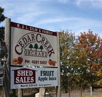 Cedar Creek Orchard - Accommodation Sunshine Coast