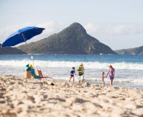 Fingal Bay Beach - Accommodation Sunshine Coast 0