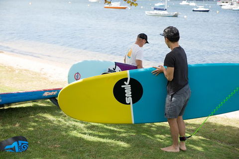 Stand Up Paddle Boarding - 2 Person Lesson - 1 Hour - Accommodation Sunshine Coast 1