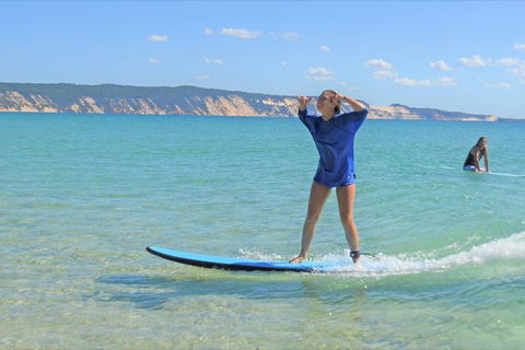 Rainbow Beach Surf School: 2 Hour Main Beach Surf Lesson - Accommodation Sunshine Coast 8