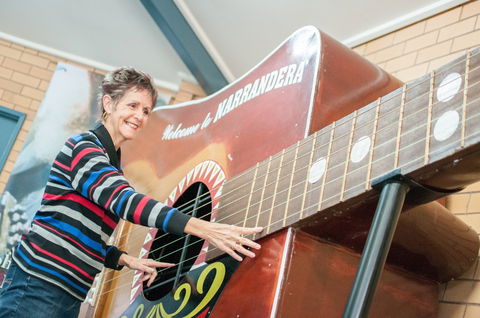 Narrandera's Big Guitar - Accommodation Sunshine Coast 1