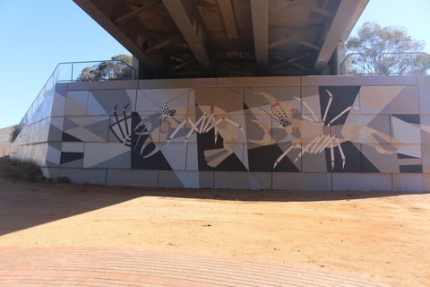 Berri Bridge Mural - Accommodation Sunshine Coast 0