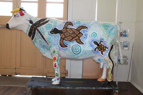 Daisy The Decorated Dairy Cow - Accommodation Sunshine Coast 1