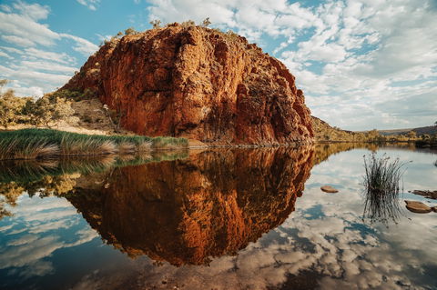 Glen Helen Gorge - Accommodation Sunshine Coast 0