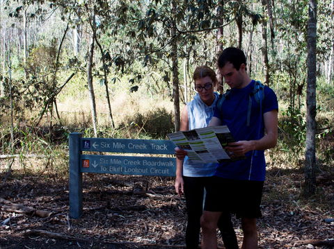 Six Mile Creek, Bluff Lookout And Little White Rock Trails - Accommodation Sunshine Coast 1