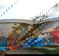 Willans Hill Water Tower Mural - Accommodation Sunshine Coast