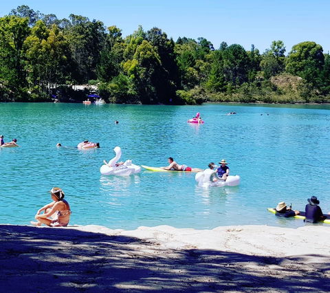 Black Diamond Lake - Accommodation Sunshine Coast 0