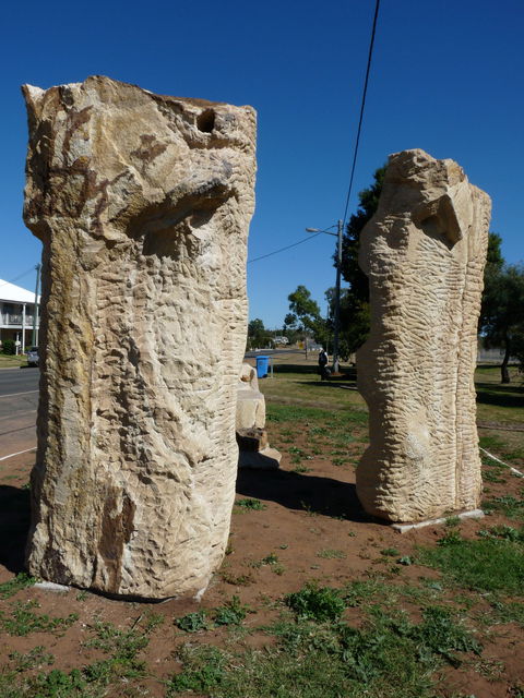 Fossilised Forrest Sculptures - Accommodation Sunshine Coast 0