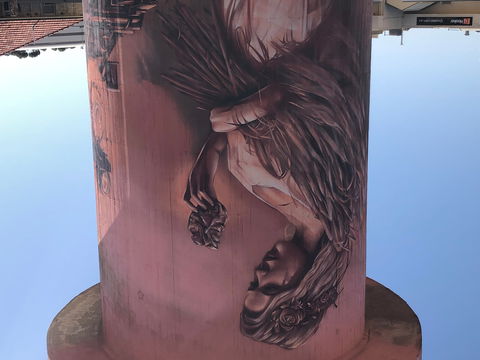 Kadina Water Tower Mural - Accommodation Sunshine Coast 0