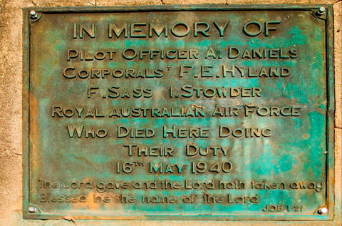 Avro Anson A4-4 Memorial - Accommodation Sunshine Coast 1