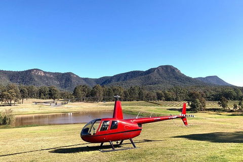Private Helicopter Flight To Hunter Valley With A La Carte Lunch - For 2 - Accommodation Sunshine Coast 1