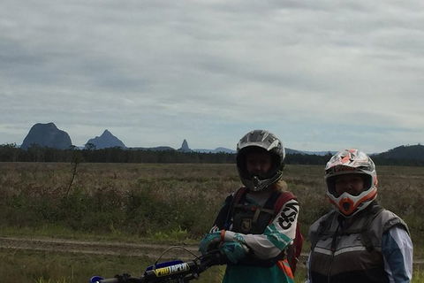 One Day Guided Dirt Bike Tour In The Magnificent Glasshouse Mountains Forests. - Accommodation Sunshine Coast 5