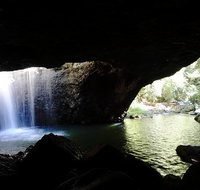Natural Arch Rainforest  Volcano Canyon - Private Half Day Tour - Accommodation Sunshine Coast
