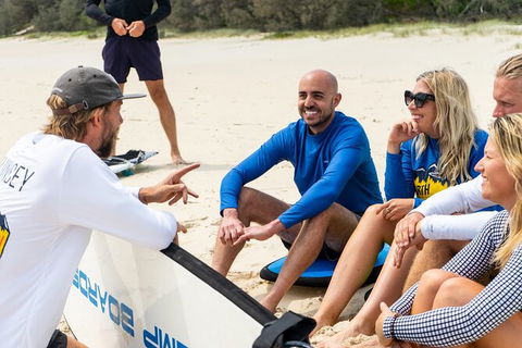 Beginners Learn To Surf Lessons, Noosa World Surf Reserve - Accommodation Sunshine Coast 5