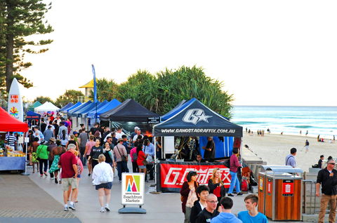 Surfers Paradise Beachfront Markets - Accommodation Sunshine Coast 1