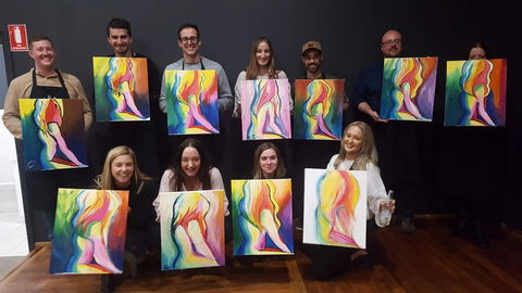 Paint And Sip Experience - Accommodation Sunshine Coast 1