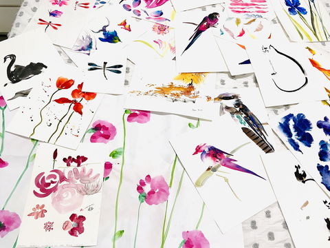 Three Hour Japanese Brushstroke Painting - Accommodation Sunshine Coast 0