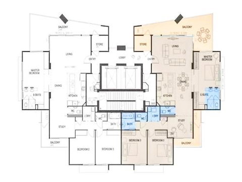 ZEN TOWERS - COZY HOLIDAY HOME For Families In CBD - Accommodation Sunshine Coast 3