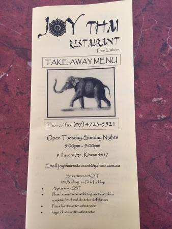 Joy Thai Restaurant - Accommodation Sunshine Coast 0