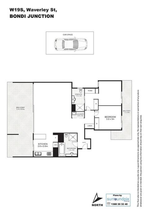 The Junction Palais - Modern And Spacious 2BR Bondi Junction Apartment Close To Everything - Accommodation Sunshine Coast 5