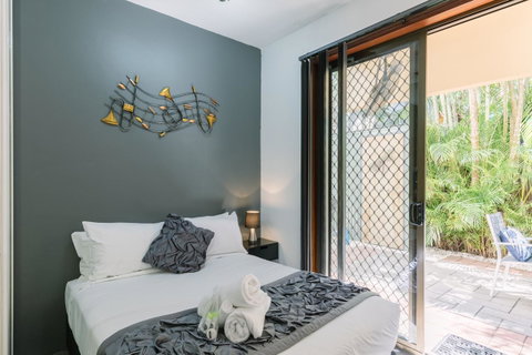 CitySide Apartment - 2 Bedroom With Private Courtyard - Accommodation Sunshine Coast 14