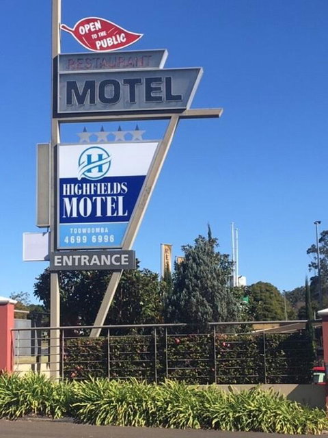 Highfields Motel Toowoomba - Accommodation Sunshine Coast 1