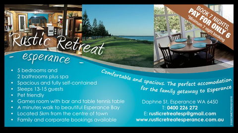 Rustic Retreat Esperance - Accommodation Sunshine Coast 33