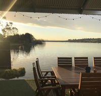 Shack built over the Murray River - Accommodation Sunshine Coast
