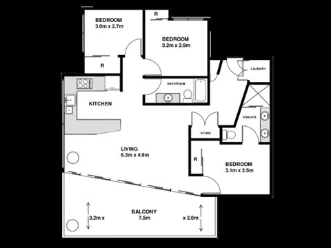The Princess Of Bulimba - Executive 3BR Bulimba Apartment With Large Balcony Next To Oxford St - Accommodation Sunshine Coast 1