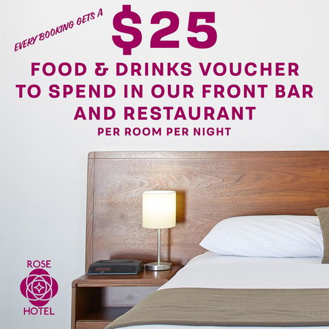 The Rose Hotel & Motel - Accommodation Sunshine Coast 3