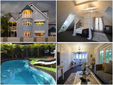The Turret House - The Entire Middle Level - Accommodation Sunshine Coast 0
