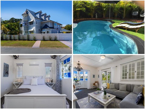 The Turret House - The Entire Middle Level - Accommodation Sunshine Coast 1