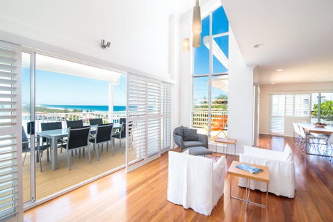 The White House - Central Coolum With Spectacular Ocean Views And WiFi - Accommodation Sunshine Coast 0