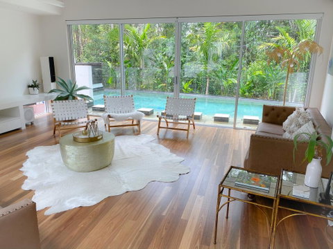 Tranquil Noosa Heads Luxury Home With Private Pool - Gym Tennis & Golf - Accommodation Sunshine Coast 0