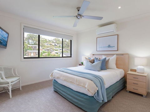 'Sandy Point Haven', 21a Sandy Point Rd - Stylish Haven With WIFI, Air Conditioning & Water Views - Accommodation Sunshine Coast 0