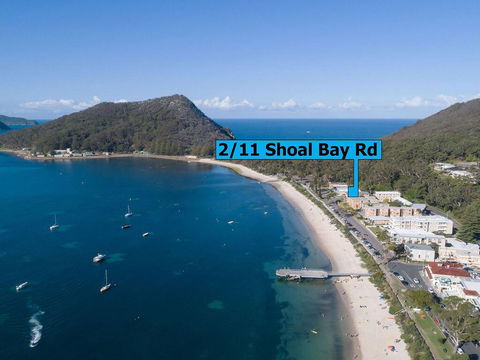 2 'Shoal Towers', 11 Shoal Bay Rd - Across The Road To Beautiful Shoal Bay Beach - Accommodation Sunshine Coast 1