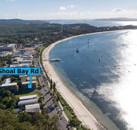 2 'Shoal Towers' 11 Shoal Bay Rd - across the road to beautiful Shoal Bay Beach - Accommodation Sunshine Coast