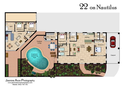 22 On Nautilus - Accommodation Sunshine Coast 1