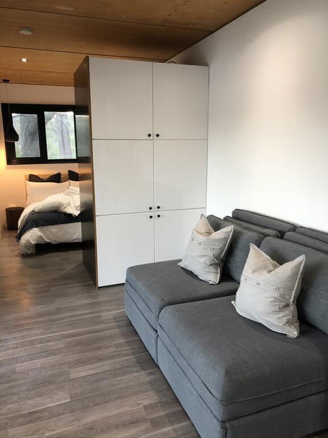 Absolute Riverfront Shipping Container Cabin - Accommodation Sunshine Coast 3
