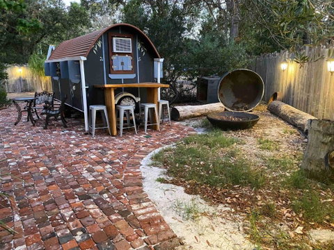 Gypsy Van Tiny House With Unique Outdoor Bathroom, WIFI & Firepit - Accommodation Sunshine Coast 0